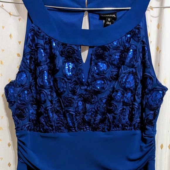 Robe De Soirée Enfocus Studio - Bleu Marine - Taille 4 - Style Robe De Bal